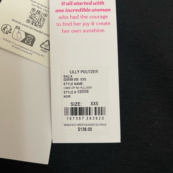 Lilly Pulitzer Cowie UPF pullover - Picture 5 of 5